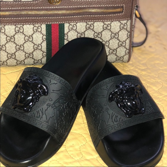 versace flip flops first copy